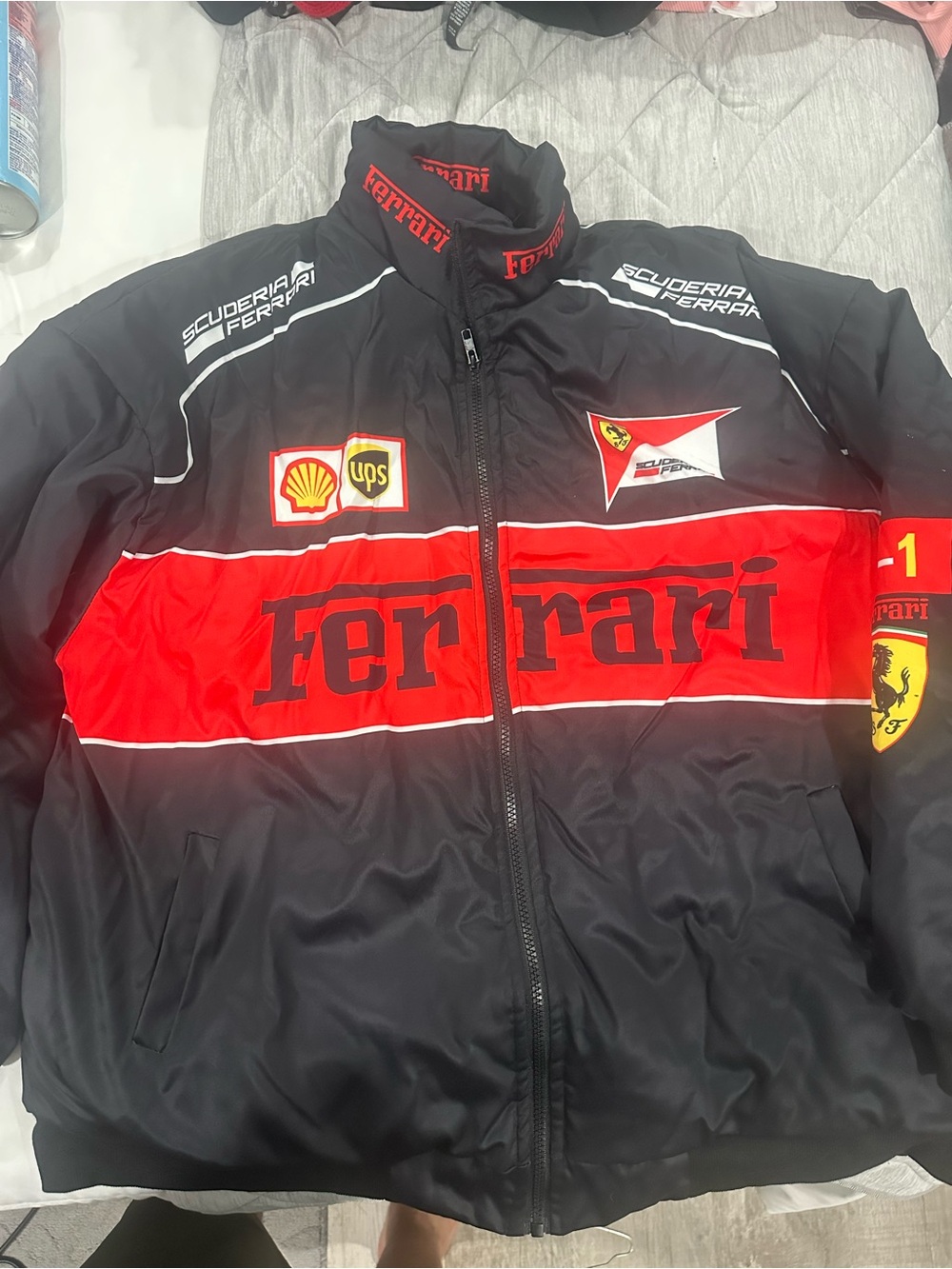 Ferrari F1 Racing Team Full Zip Jacket- new